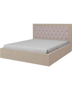 Двуспальная кровать Bravo Мебель Мартина 160х200 с ПМ стандарт 3 вариант Bravo мебель