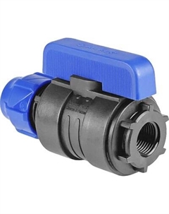 Шаровой кран Valfex ПНД 25х1/2" 35/7 / 1210012525012