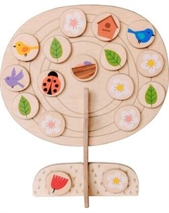 Развивающий игровой набор Bizitoys Дерево / 1010.02