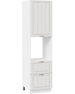 Шкаф-пенал кухонный ТриЯ Лина 1П6Я2 с одной дверью и двумя ящиками Трия