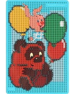 Набор алмазной вышивки Sima-Land Союзмультфильм. Винни Пух и Пятачок / 10646639 Sima-land