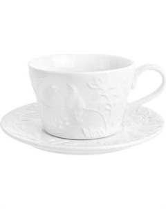 Набор для чая/кофе Elan Gallery Птички на ветке / 540198_2 Elan gallery