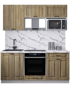 Кухонный гарнитур Интерлиния Мила Деко 1.8