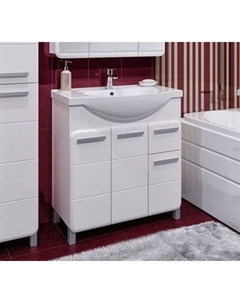 Тумба под умывальник Runo Эрика 80