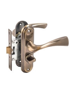 Защелка врезная с фиксацией БУЛАТ Номос ЗЩ1-Д03.01 П Булат