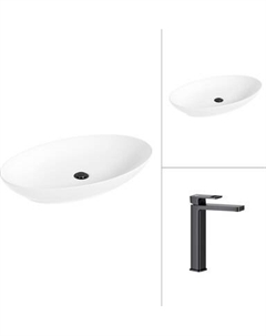 Умывальник со смесителем Lauter 21571 + Cascade 21СК0655BS