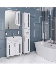 Тумба с умывальником Runo Толедо 65 + Стиль 65