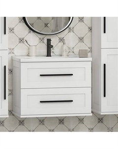 Тумба с умывальником Misty Модерн 70 / П-Мод09070-011Пр+Р-Евв14070-Д