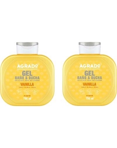 Набор гелей для душа Agrado Vanilla Bath & Shower Gel
