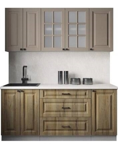 Кухонный гарнитур Интерлиния Мила Деко 1.8Б