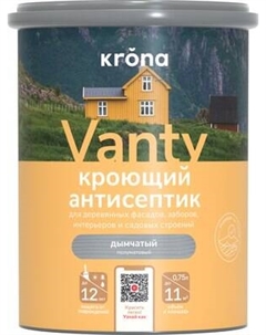 Антисептик для древесины KRONA Кроющий Krona