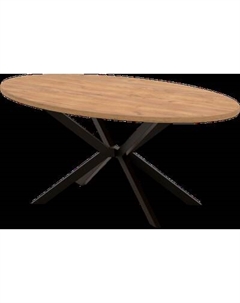 Обеденный стол Millwood Верона овальный 160х100х75 / 51786_z_ch_5