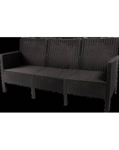 Диван садовый ВПМ Ротанг 3-х местный / 6199089 Впм