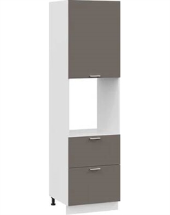 Шкаф-пенал кухонный ТриЯ Габриэлла 1П6Я2 с одной дверью и двумя ящиками Трия