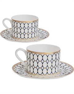 Набор для чая/кофе Mandarin Decor Версаль / DS14F14306-250-2W Mandarin decor