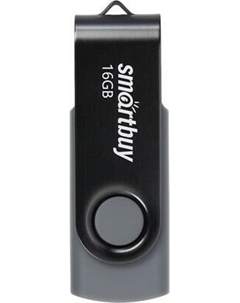 USB flash накопитель SmartBuy Twist Black 16GB (SB016GB2TWK) Smartbuy