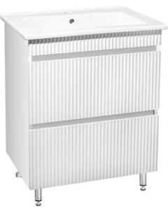 Тумба с умывальником Runo Модена 75 + Оскар 75