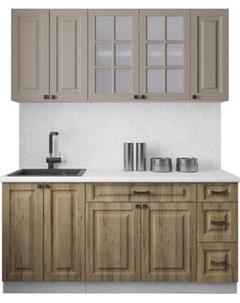 Кухонный гарнитур Интерлиния Мила Деко 1.7А