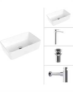 Умывальник со смесителем Lauter 21674A + Reef 21CK8678C + сифон 21635CH + дон.клапан 21190CH