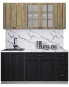 Кухонный гарнитур Интерлиния Мила Деко 1.7А