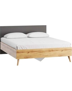 Двуспальная кровать ЛофтМебель Олимпик 1600 / VR-00003262 Лофтмебель