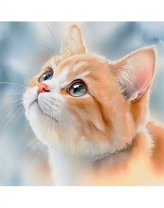 Набор алмазной вышивки Феникс+ Рыжий котенок / 70804 Feniks
