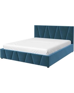 Двуспальная кровать Bravo Мебель Вендетта 160х200 с ПМ Стандарт 1 вариант Bravo мебель