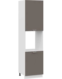 Шкаф-пенал кухонный ТриЯ Габриэлла 1ПВ6 с двумя дверями Трия