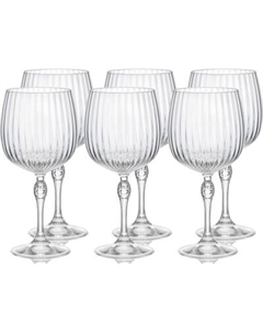 Набор бокалов Bormioli Rocco Америка'20е 1.22128-6 Bormioli rocco
