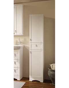 Шкаф-пенал для ванной Runo Мерида 35 правый