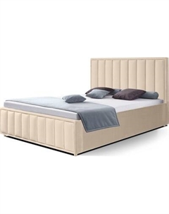 Двуспальная кровать ФорестДекоГрупп Стелла 2 180x200 с ПМ и бельевым ящиком Форестдекогрупп