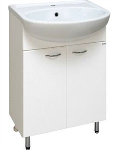 Тумба с умывальником Runo Уют 55 + Уют 55