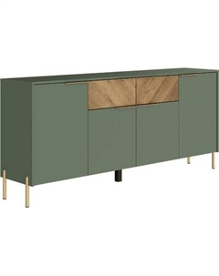 Тумба Black Red White Siena KOM4D2S Black red white