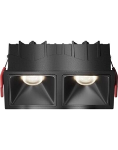 Точечный светильник Maytoni Alfa Led DL043-02-10W4K-SQ-B-1