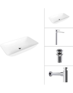 Умывальник со смесителем Lauter 21886 + Reef 21CK8678C + сифон 21635CH + дон.клапан 21190CH