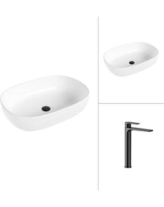 Умывальник со смесителем Lauter 21836 + Reef 21CK8678BS