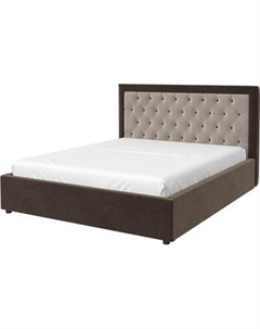 Двуспальная кровать Bravo Мебель Мартина 180х200 с ПМ Стандарт 1 вариант Bravo мебель