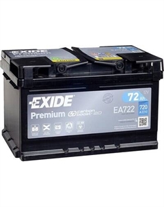 Автомобильный аккумулятор Exide Premium EA722