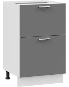 Шкаф-стол кухонный ТриЯ Габриэлла 1Н5Я2 с двумя ящиками Трия