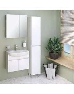 Тумба с умывальником Runo Лада 60 + Уют 60