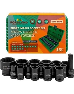 Набор головок слесарных Forsland 4177-5MPB