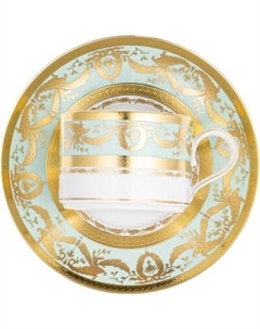 Чашка с блюдцем Zepter Империал Голд Селадон / LP-ICTC