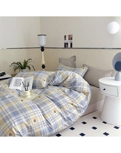 Комплект постельного белья Alleri Сатин Creative 1.5сп / СК-241