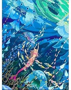 Картина по номерам Флюид Подводный мир 40x50 / FHR0427