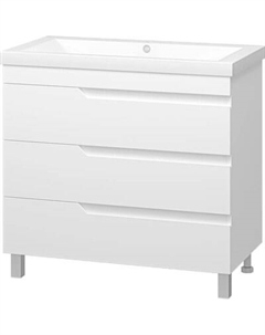 Тумба с умывальником Misty Софт 90 / П-Соф-01090-0113Я+10.150.00900.001