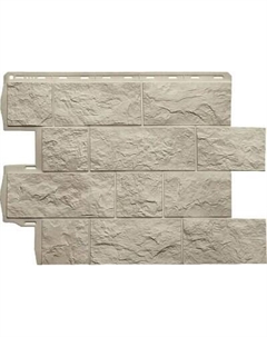 Фасадная панель Альта-профиль ЭКО Туф Кремовый