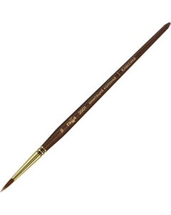 Кисть для рисования ГАММА Классика. Синтетика имитация колонка №16 / 2001016 Гамма