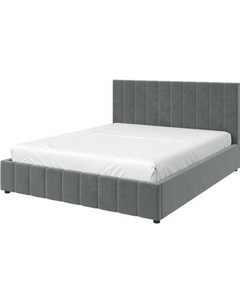 Двуспальная кровать Bravo Мебель Нельсон 180х200 с ПМ Стандарт 2 вариант Bravo мебель