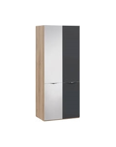 Шкаф ТриЯ Глосс с 1 зерк. и 1 дверью СМ-319.07.213 Трия