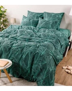 Комплект постельного белья Ночь нежна Одри 2сп Евро 70x70 / 71204-1+71205-1